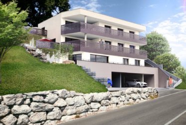 Riaz: Attique 4.5pc sur plan avec vue sur les Préalpes