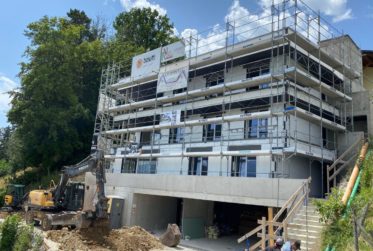 Riaz: Attique 4.5pc sur plan avec vue sur les Préalpes