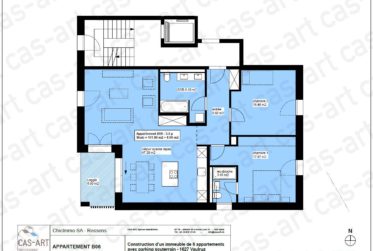 Lot B6: appartement 3,5 pc, Vaulruz