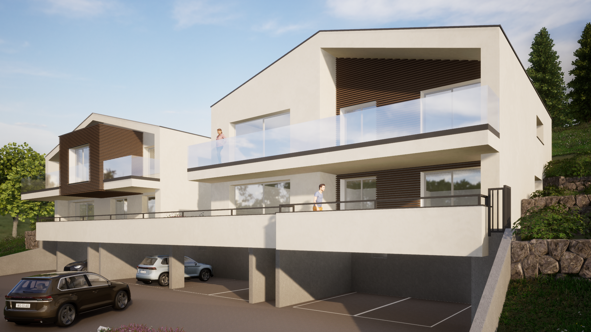 Maison individuelle avec vue