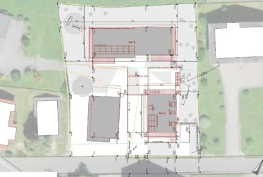 habitation + permis pour 7 appartements