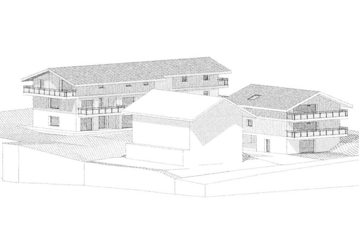 habitation + permis pour 7 appartements