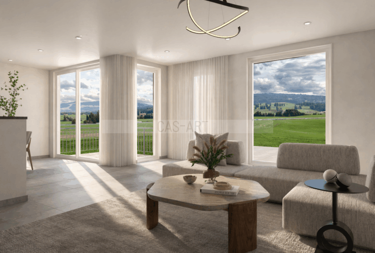 Lot A10: appartement 4.5 pc, Vaulruz