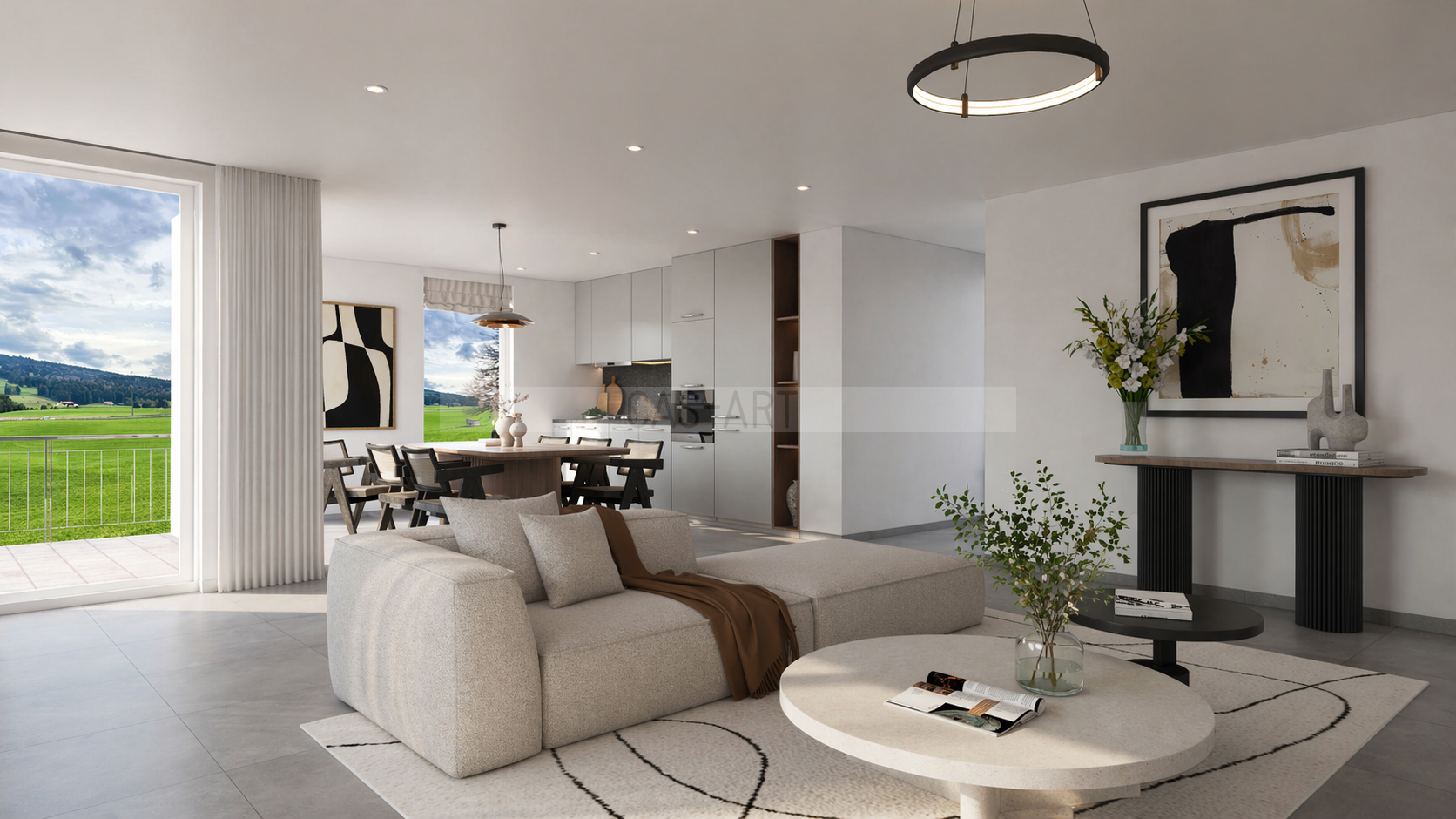 Lot A04: appartement 3,5 pc, Vaulruz