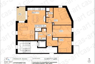 Lot B3: appartement 4,5 pc, Vaulruz