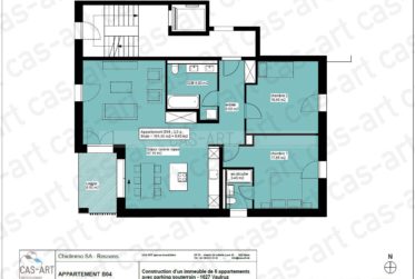Lot B4: appartement 3,5 pc, Vaulruz