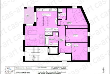 Lot B5: appartement 4,5 pc, Vaulruz