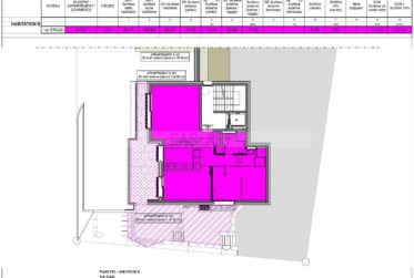Lot B101: appartement de standing 3,5 pc