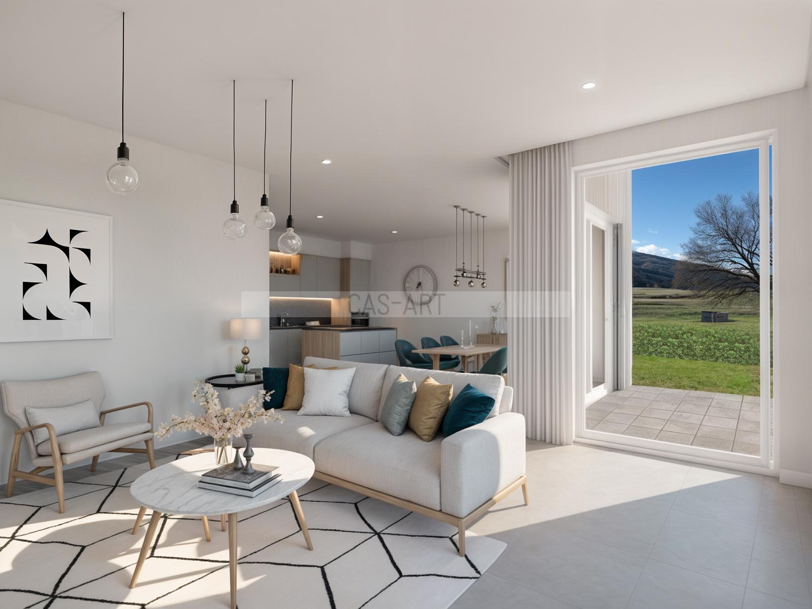 Lot B2: 3,5 pc avec jardin - Vaulruz